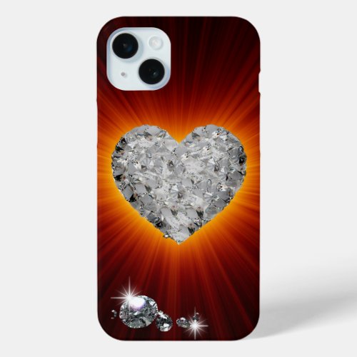 Radiate Love  Sparkle iPhone 15 Case