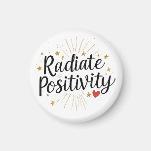 Radiate Positivity Star Magnet