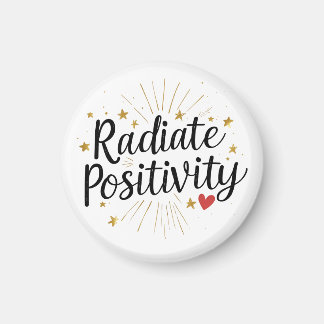 Radiate Positivity Star Magnet