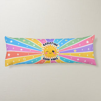 Radiating Good Vibes Body Pillow