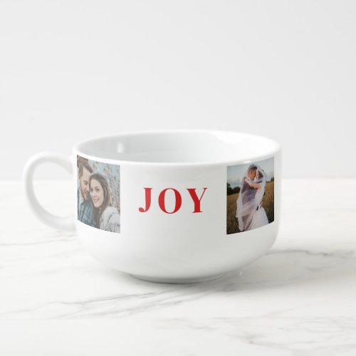 Radiating Joy Holiday Photo Mug