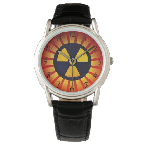 Radiating Radiation Symbol Watch
