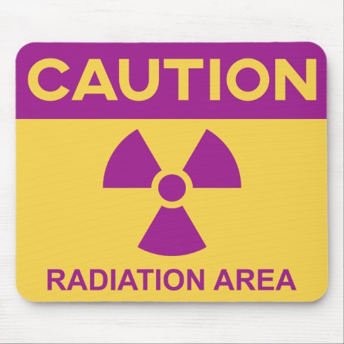 Radiation Area Mousepad