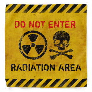 Radiation Hazard Bandana