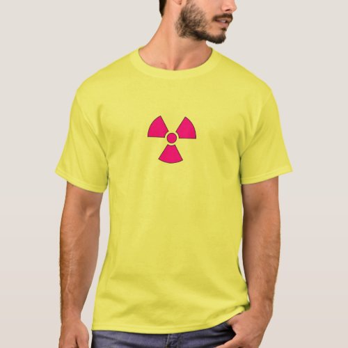 Radiation Hazard Symbol T_Shirt