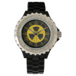 Radiation Nuclear Symbol Watch at Zazzle