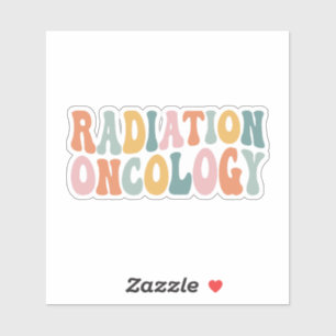 Radiation Oncology Sticker