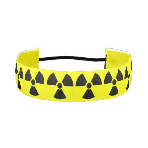 Radiation Sign 1-1/2" Non-Slip Headband
