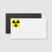 Radiation Sign Business Cards (Front/Back)