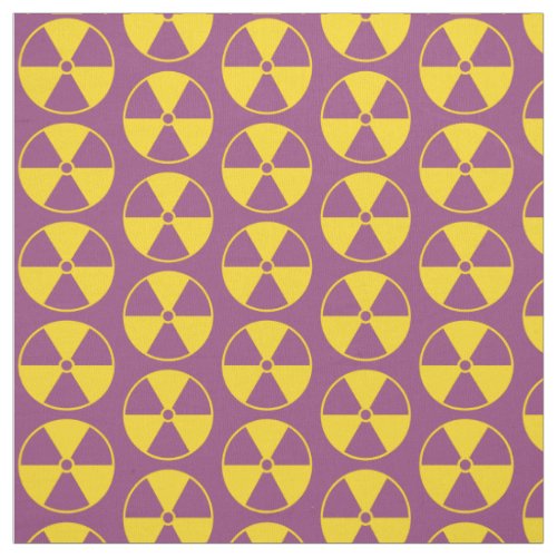Radiation Symbol Fabric
