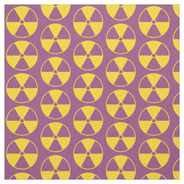 Radiation Symbol Fabric (Swatch)