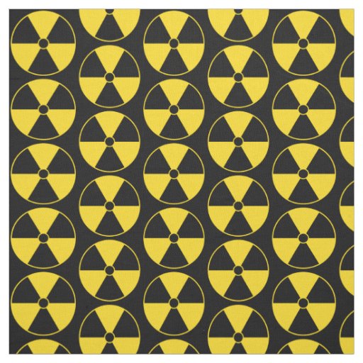 Radiation Symbol Fabric