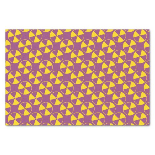 Radiation Symbol Pattern Tissue Paper