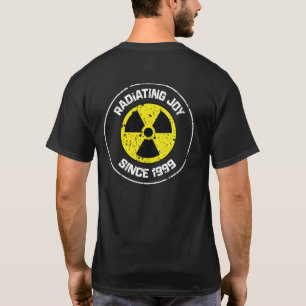 Radiation Symbol Radiating Joy Since 1999 Grunge T-Shirt