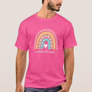 Radiation Therapist Cute Rainbow Radiation Oncolog T-Shirt