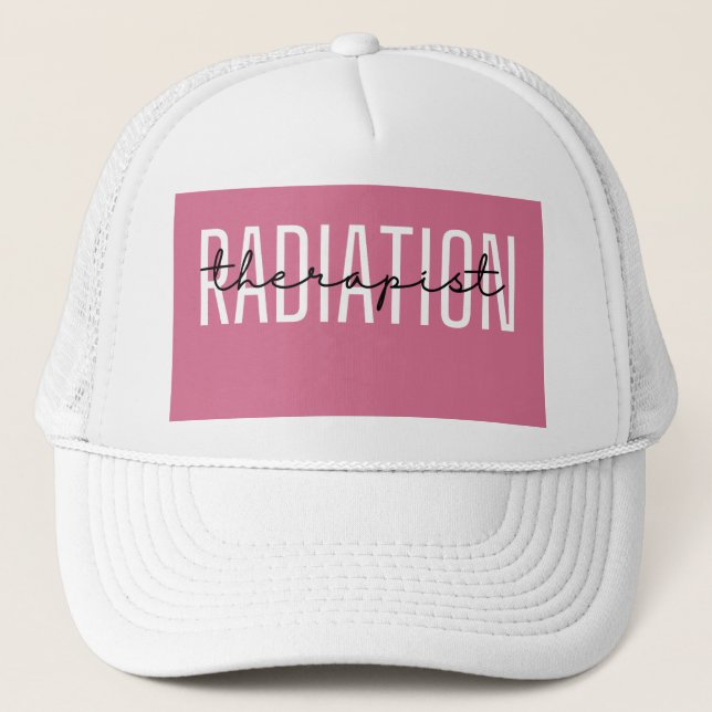 Radiation Therapist Trucker Hat (Front)