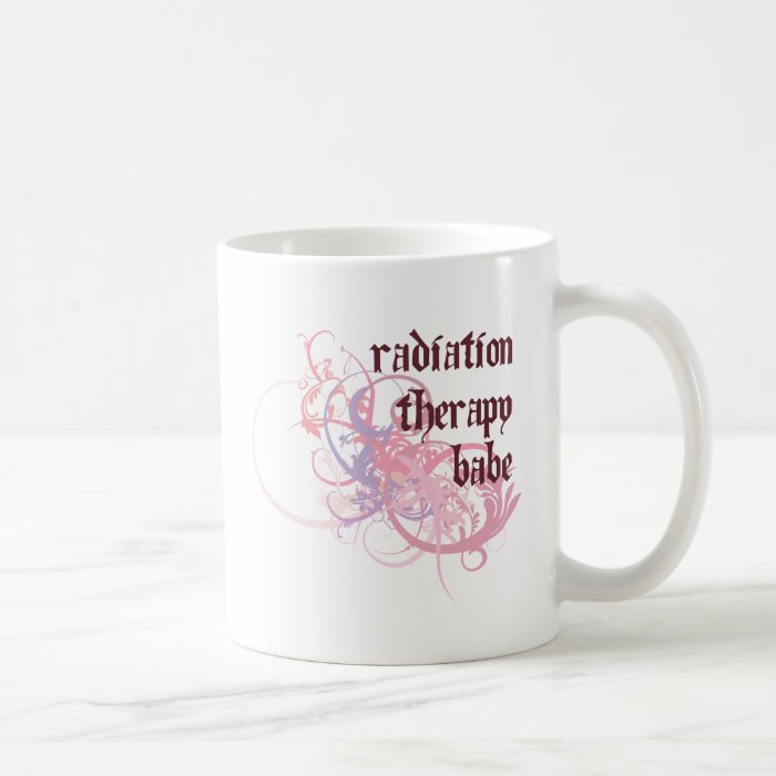 Radiation Therapy Babe Mugs