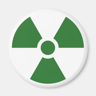 Radiation Trefoil Sign Symbol Warning Sign Symbol Magnet