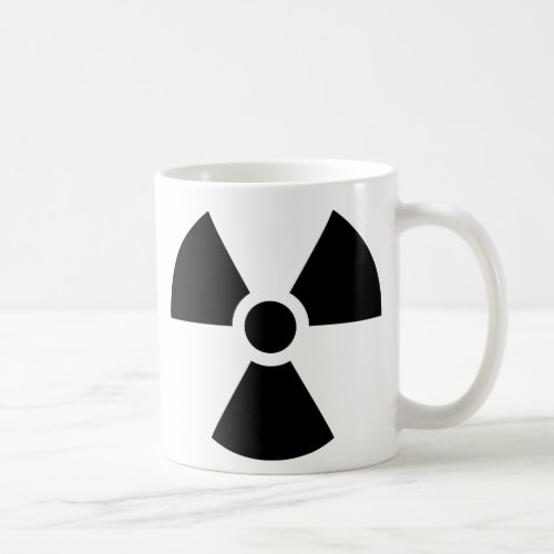 Radiation Trefoil Symbol Coffee Mug