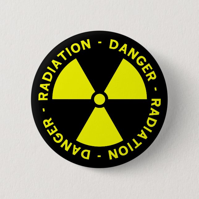 Radiation Warning Button (Front)