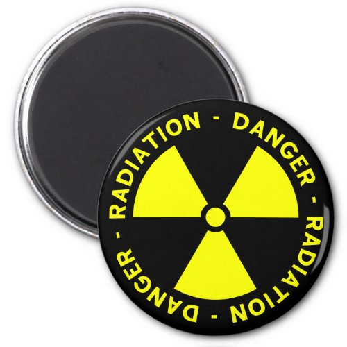 Radiation Warning Magnet