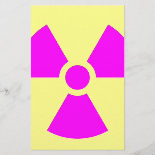 Radiation Warning Symbol (Front)