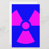 Radiation Warning Symbol (Front/Back)