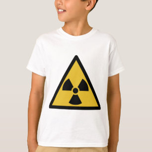 Radiation Warning Symbol (Radioactive Danger) T-Shirt