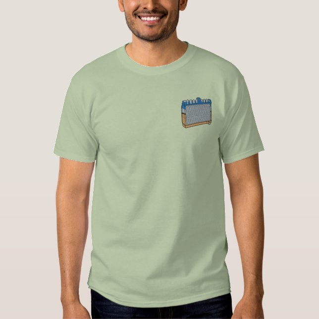 Radiator Embroidered T-Shirt (Front)