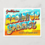 Radiator Springs Vintage Big Letters Postcard