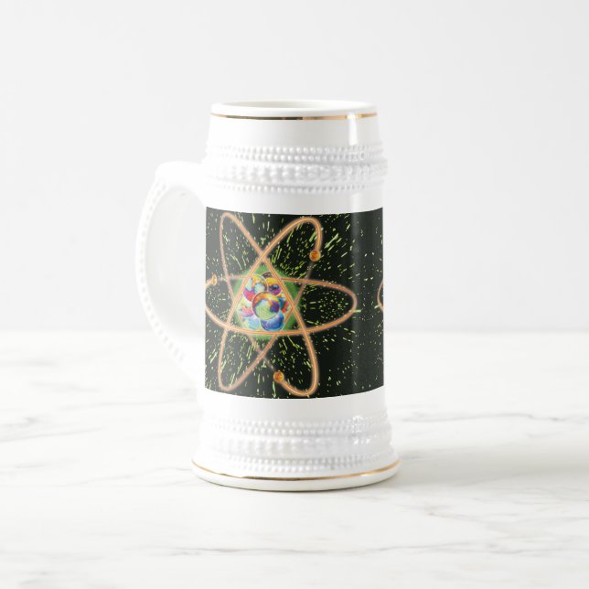 Radical Atomic Beer Stein (Front Left)