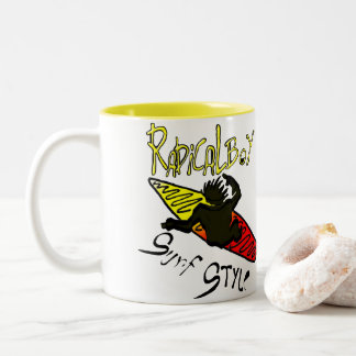 Radical Boy® Surf Style Two-Tone Coffee Mug