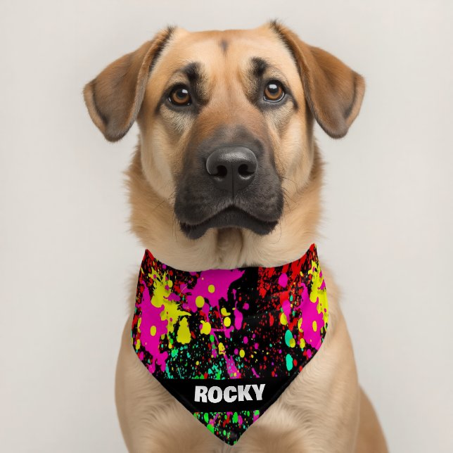 Radical Dog Personalized Pet Bandana Collar (Dog 2)