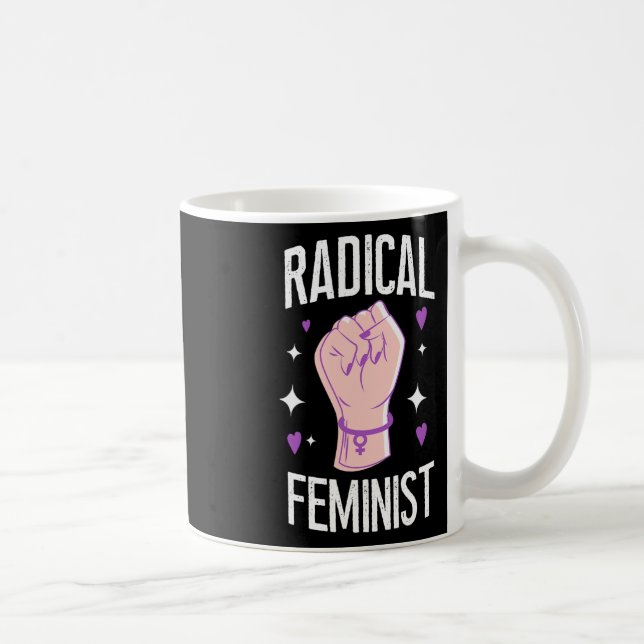 Radical Feminist 1  Coffee Mug (Right)