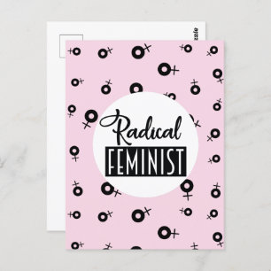 Radical Feminist Postcard
