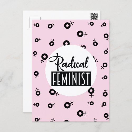 Radical Feminist Postcard