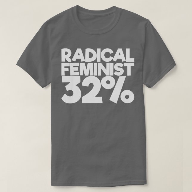 Radical Feminist T-Shirt (Design Front)