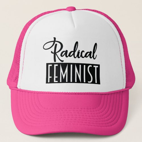 Radical Feminist Trucker Hat