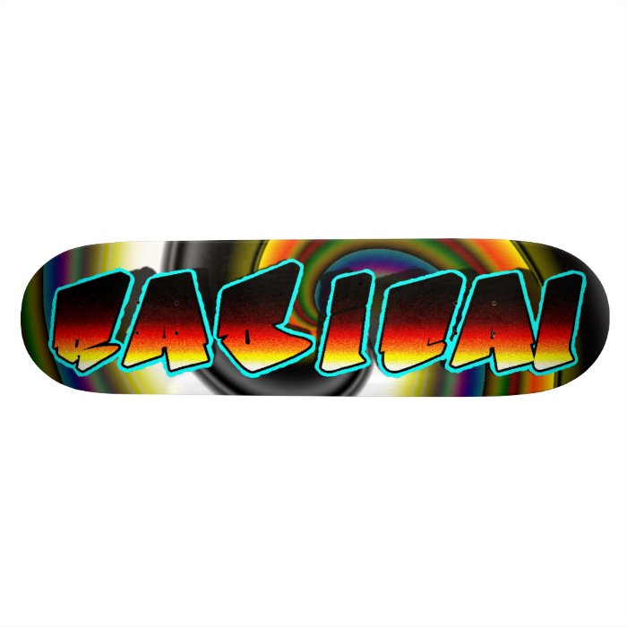 RADICAL GRAFFITI SKATEBOARD DECKS