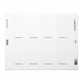 Radical Honesty Custom Shipping Labels