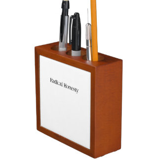 Radical Honesty Minimalist Desk Organizer