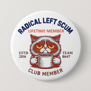 radical left scum button