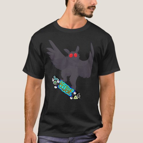 Radical mothman Sticker T_Shirt