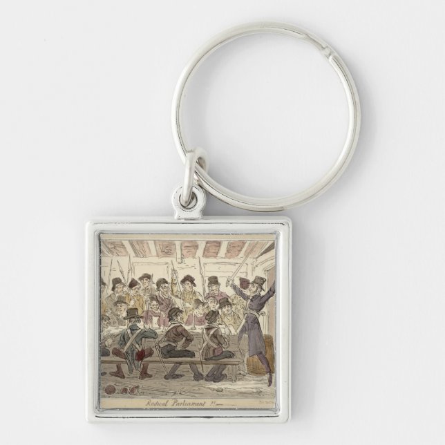 Radical Parliament !!' Keychain (Front)