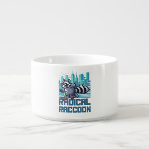 Radical Raccoon Urban Skateboarder Bowl