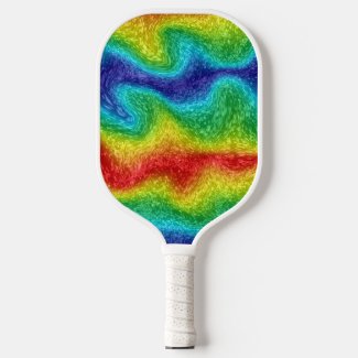 Radical Rainbow Fun Colorful Wavy Pattern 