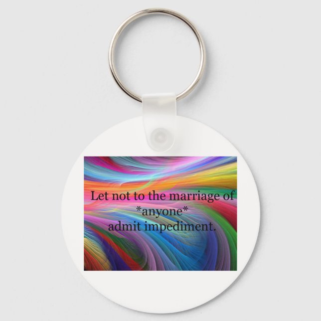 Radical Shakespeare Keychain (Front)