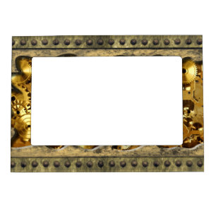 Radical Steampunk 10 Picture Frame Magnet