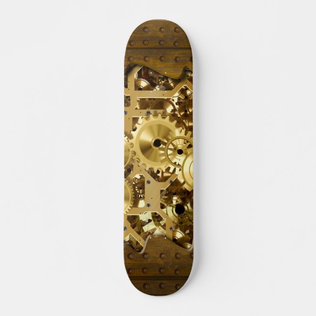 Radical Steampunk 3 Skateboard (Front)