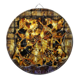 Radical Steampunk 4 Dart Board